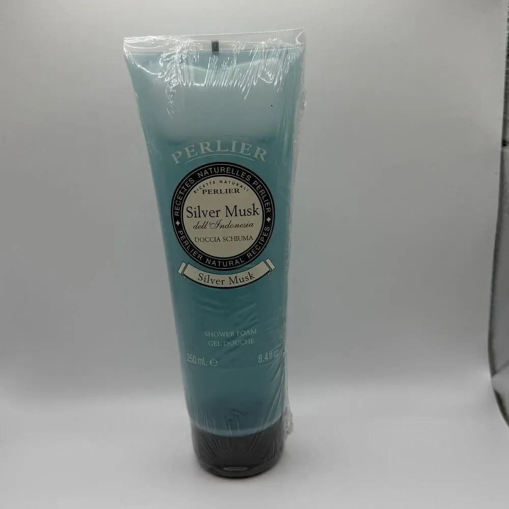 Perlier Silver Musk Shower Foam 8.4 oz Sealed NEW
